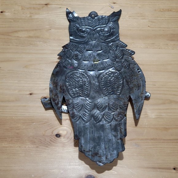 Metal Aluminum Tin Owl Hanging Wall Decor - Picture 4 of 9